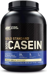 Казеїн Optimum Nutrition 100% Gold Standard Casein (1,8 кг) ваніль