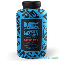 Передтренувальний комплекс MEX Nutrition Nitro Pro (180 таб) нітро про
