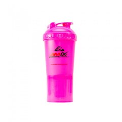 Шейкер Amix-Nutrition Shaker Monster Bottle 600 мл Рожевий