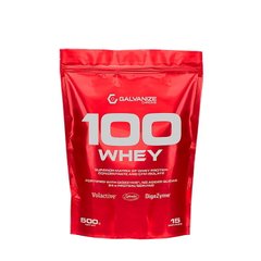 Сироватковий протеїн концентрат Galvanize Nutrition 100% Whey 500 грам пакет Ягоди