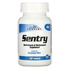 Витамины для мужчин 21st Century Sentry Multivitamin & Multimineral Supplement Men 120 таблеток