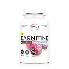 L-карнитин Genius Nutrition Carnitine premium 60 капсул