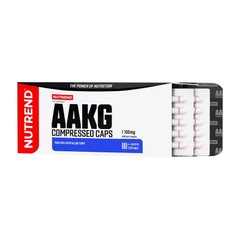 L-аргінін альфа-кетоглютарат Nutrend AAKG Compressed капсул 120 капсул