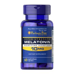 Мелатонин Puritan's Pride Melatonin 10 mg (60 капс) пуританс прайд