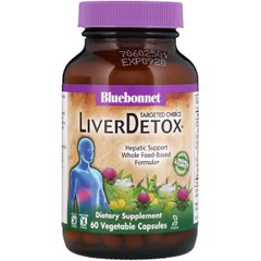 Комплекс для Детоксикации Печени, Liver Detox, Targeted Choice, Bluebonnet Nutrition, 60 растительных капсул