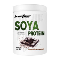 Соєвий протеїн ізолят IronFlex Soy Protein 500 г strawberry