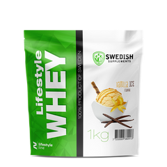 Сироватковий протеїн ізолят Swedish Supplements Lifestyle Whey 1000 грам vanilla ice