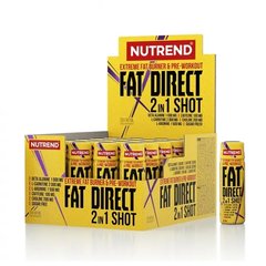 Жиросжигающий комплекс с аминокислотами Nutrend Fat Direct Shot 1 шт 60 мл
