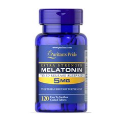 Мелатонин Puritan's Pride Melatonin 5 mg (120 таб) пуританс прайд