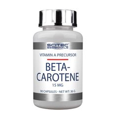 Бета-каротин Scitec Nutrition Beta-Carotene 15 mg 90 капсул