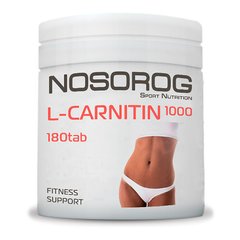 Л-карнітин Nosorog L-Carnitin 1000 180 таблеток носоріг