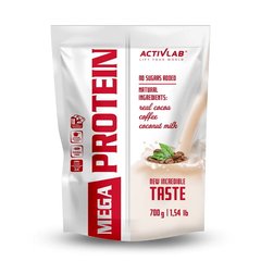 Сироватковий протеїн концентрат Activlab Mega Protein 700 грам Кава