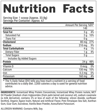 Сироватковий протеїн Nutrex 100% Whey Protein 913 г Vanilla