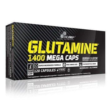 Глютамін Olimp L-Glutamine 1400 Mega Caps 1 блістер 30 капс