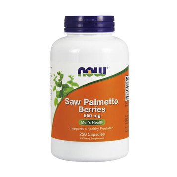 Со пальметто Now Foods Saw Palmetto Berries 550 mg 250 caps