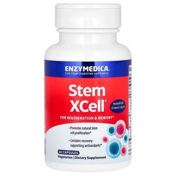 Ферменты для работы мозга, Stem XCell, Enzymedica, 60 капсул