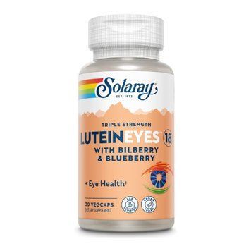 Лютеин для глаз Solaray Lutein Eyes 18 30 вег. капсул