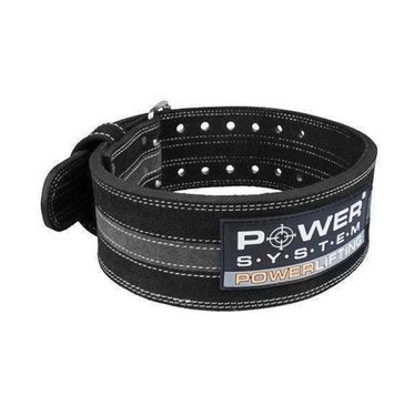 Пояс для пауерліфтингу Power System Power Lifting PS-3800 Black/Grey Line XL