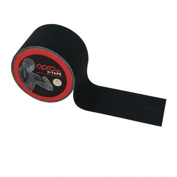 Кінезіологічний тейп OPROtec Kinesiology Tape TEC57541 чорний 5см*5м