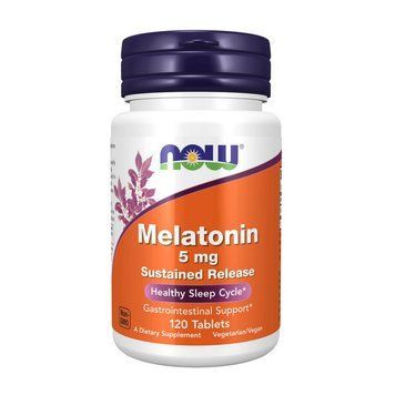 Мелатонін Now Foods Melatonin 5 mg 120 таблеток