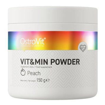 Комплекс вітамінів і мінералів OstroVit Vit&Min Powder 150 г Персик