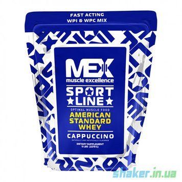 Сывороточный протеин концентрат MEX Nutrition American Standard Whey 2270 г