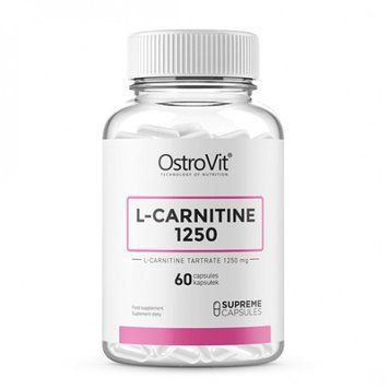 L-карнітин OstroVit L-Carnitine 1250 60 таблеток