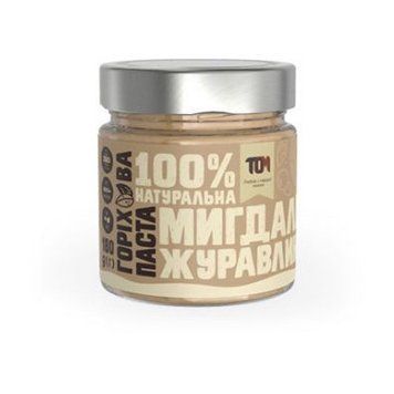 Мигдальна паста TOM 180 г Журавлине