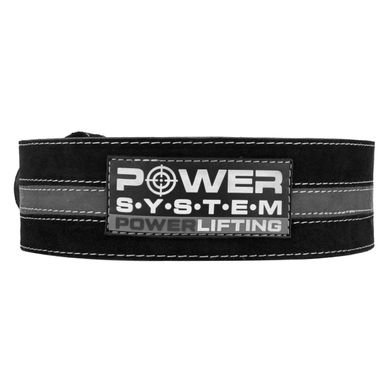 Пояс для пауерліфтингу Power System Power Lifting PS-3800 Black/Grey Line XL