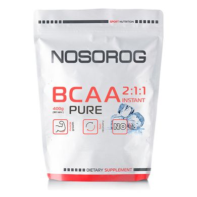 БЦАА Nosorog BCAA 2:1:1 400 г носорог без добавок