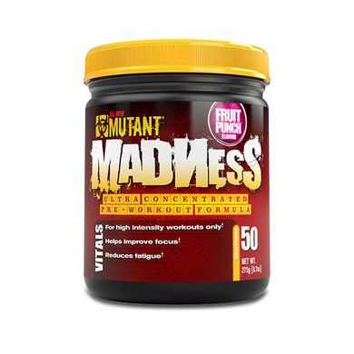 Предтренировочный комплекс Mutant Madness (225 г) маднесс sweet iced tea