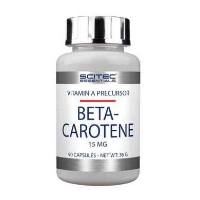 Бета-каротин Scitec Nutrition Beta-Carotene 15 mg 90 капсул