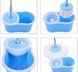 Турбо-швабра с ведром и отжимом 360&deg; Spin Mop телескопическая ручка 77&ndash;115 см 10 л микрофибра