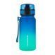Пляшка Для Води Uzspace Frosted Gradient Waterbottle 3034 350 мл Blue/Green