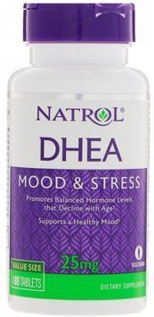 Дигидроэпиандростерон Natrol DHEA 25 mg 180 таблеток