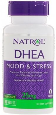 Дегідроепіандростерон Natrol DHEA 25 mg 180 таблеток