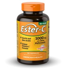Витамин С Эстер-С с Бифлавоноидами American Health Ester-C 1000 мг 90 капсул