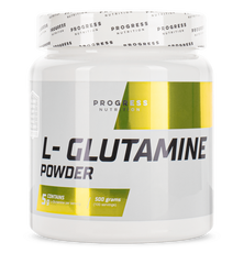 Глютамін Progress Nutrition L-Glutamine powder 500 грам