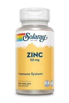 Цинк Solaray Zinc 50 mg 100 капсул