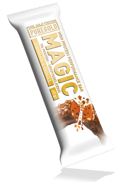 Протеїновий батончик Pure Gold Protein Magic Bar 45 грамм Соленая карамель-орех