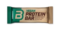 Протеиновый батончик BioTech Vegan Bar 50 грамм Арахисовая паста
