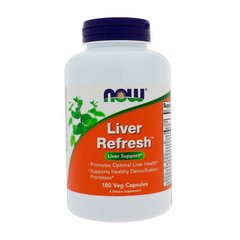 Таблетки для печінки Now Foods Liver Refresh (180 капс) лівер рефреш