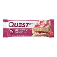 Протеїнові батончики Quest Nutrition Protein Bar 60 г white chocolate raspberry