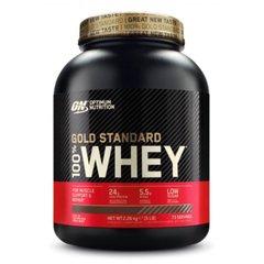 Сироватковий протеїн ізолят Optimum Nutrition Gold Standard 100% Whey 2280 г White Chocolate Raspberry