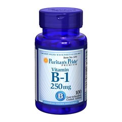 Витамин Б1 Puritan's Pride Vitamin B-1 250 mg (100 таб) тиамин