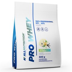 Сироватковий протеїн концентрат AllNutrition Pro Whey (500 г) Vanilla with Toffe