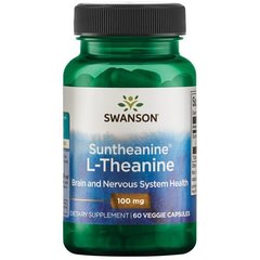 Л-теанин Swanson Suntheanine L-Theanina 100 mg 60 капсул