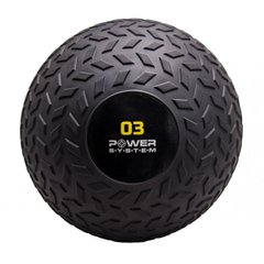 М'яч SlamBall для кросфита і фітнесу Power System PS-4114 3кг рифлений