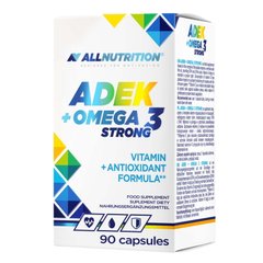 Омега 3 AllNutrition ADEK + Strong Omega 3 90 капсул