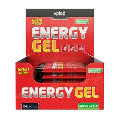 Енергетик VP Lab Energy Gel + caffeine (41 г) green apple